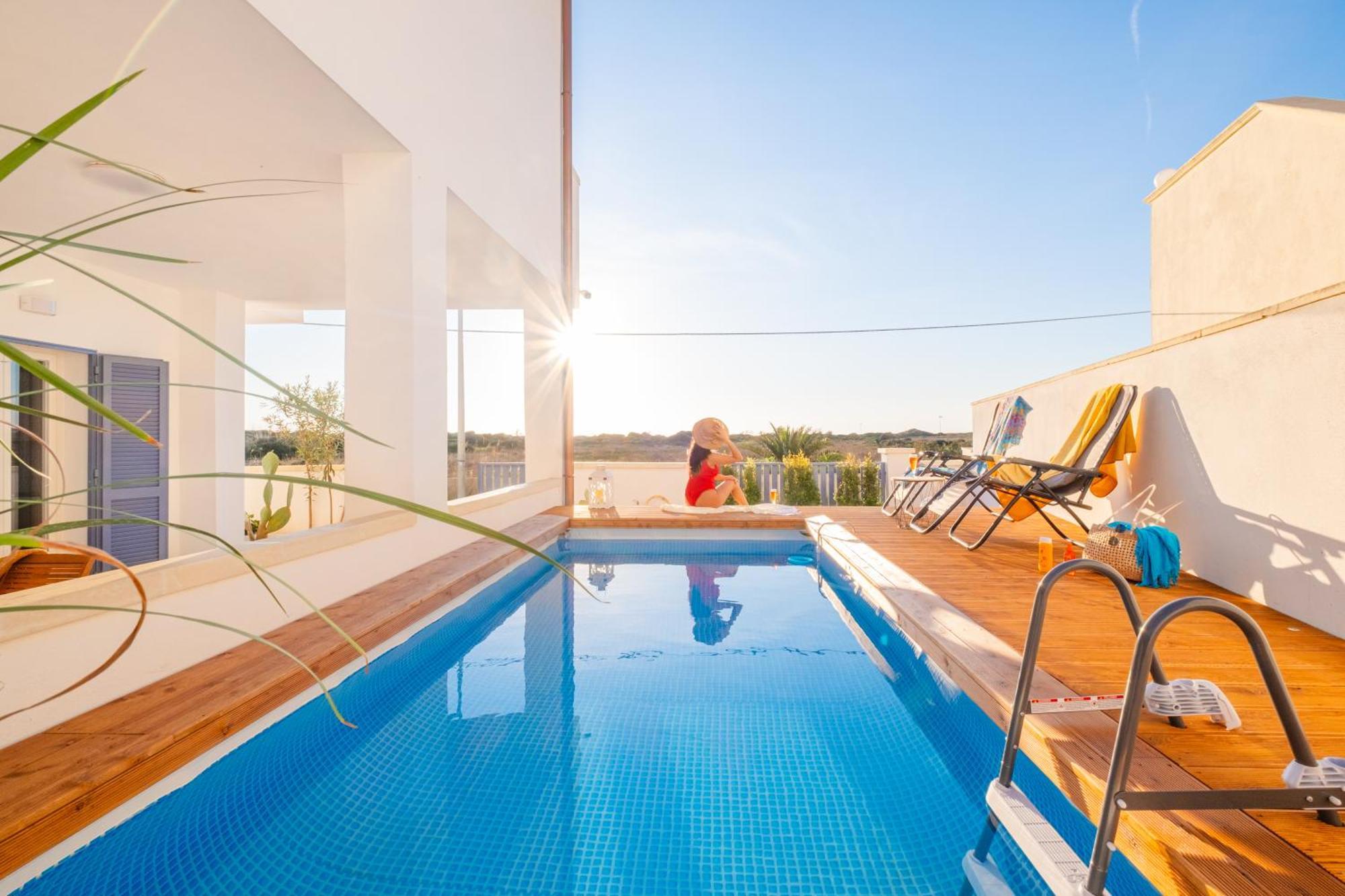 Villette Lux Fronte Spiaggia - Torre Pali Exteriér fotografie